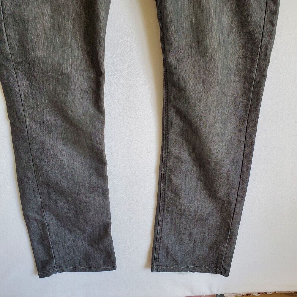 Blue Rag Jeans Mens Size 36 Charcoal Black Denim Distressed Streetwear Casual - Picture 8 of 16